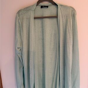 Women's Light Green Sweater Cardigan